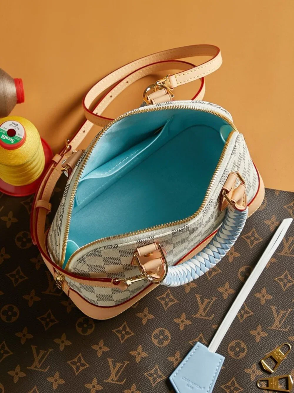 Louis Vuitton Alma BB Damier Azur